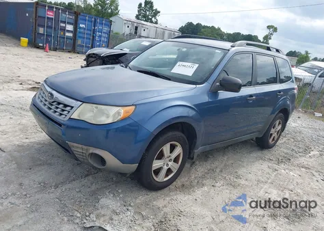 2012 Subaru Forester 2.5X from USA, damaged, VIN JF2SHBBC0CH420434